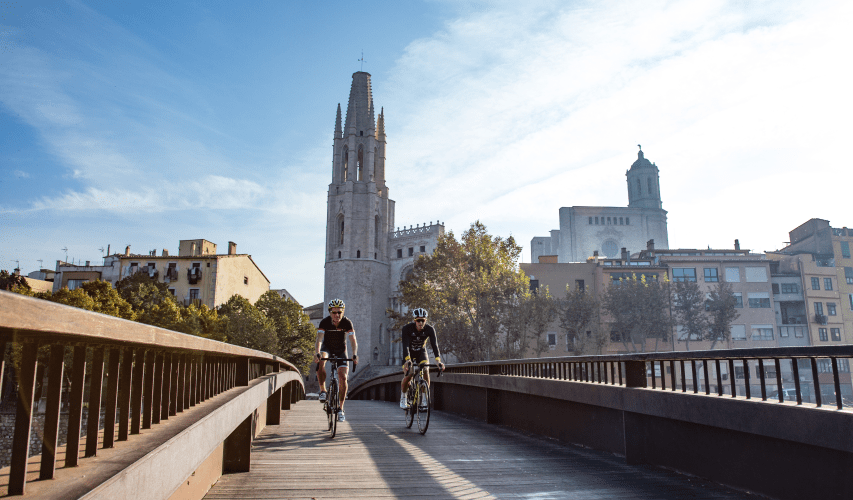 Girona Cycling old town