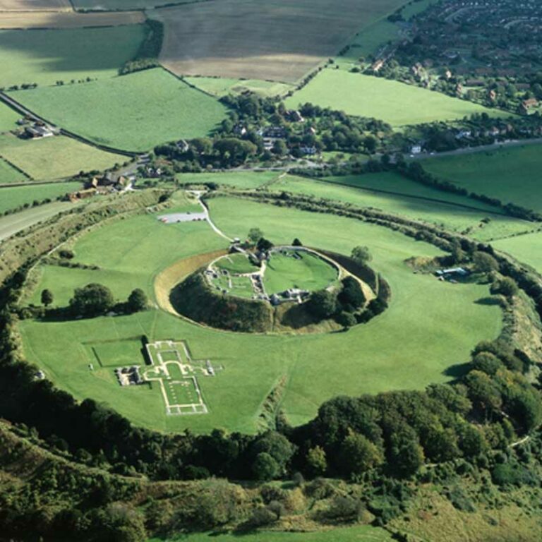 Hotchillee Ekoi Stone Circle Festival Fort Site Aerial View